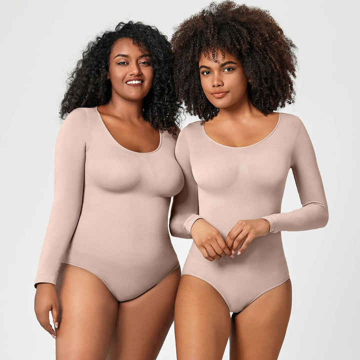One-piece Bottoming Shirt Long-sleeved Corset