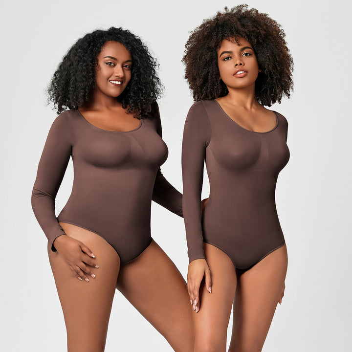 One-piece Bottoming Shirt Long-sleeved Corset