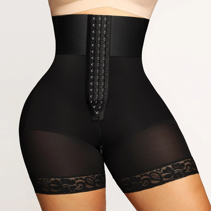 Shapewear high-cut shorts with bum lift and tummy support