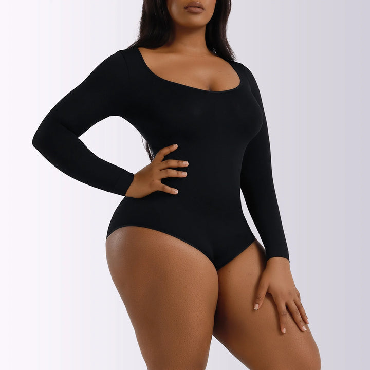 One-piece Bottoming Shirt Long-sleeved Corset