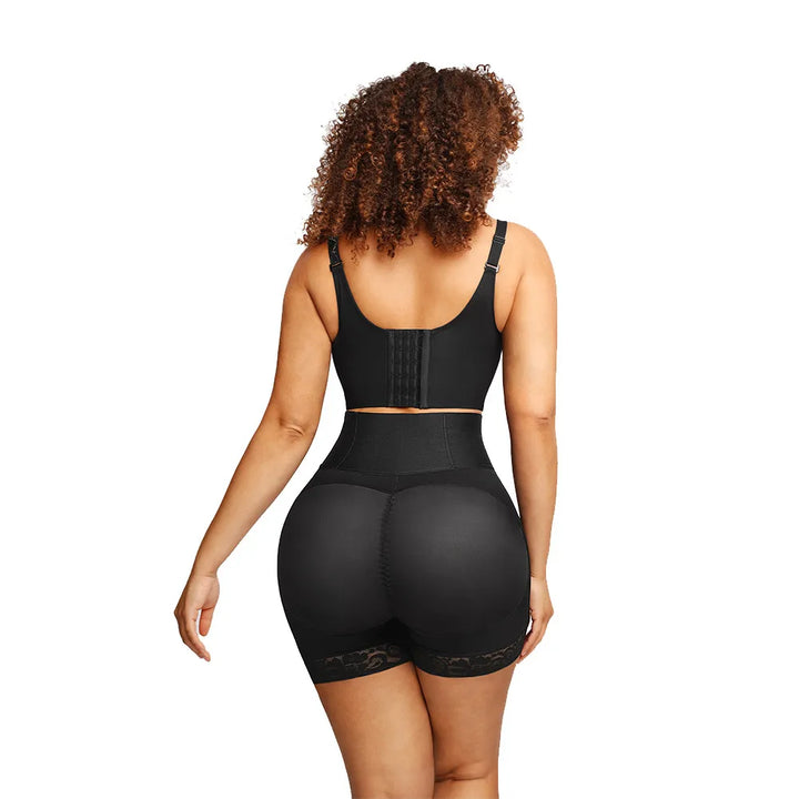 Shapewear high-cut shorts with bum lift and tummy support