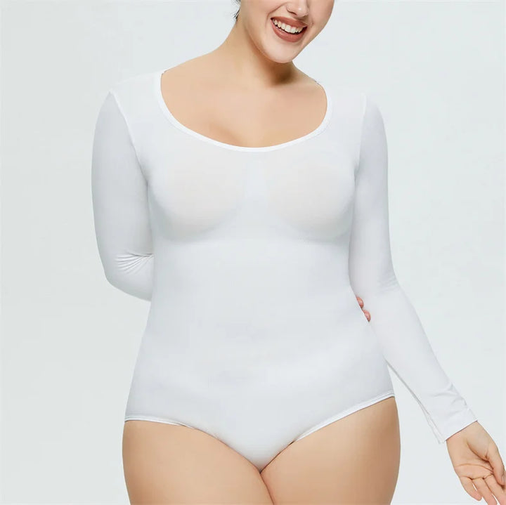 One-piece Bottoming Shirt Long-sleeved Corset