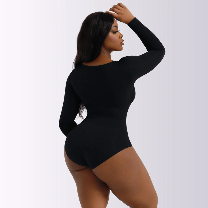 One-piece Bottoming Shirt Long-sleeved Corset