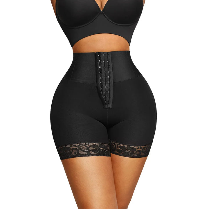 Shapewear high-cut shorts with bum lift and tummy support