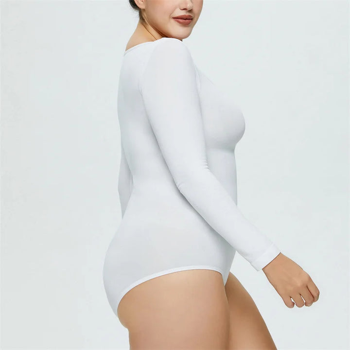 One-piece Bottoming Shirt Long-sleeved Corset