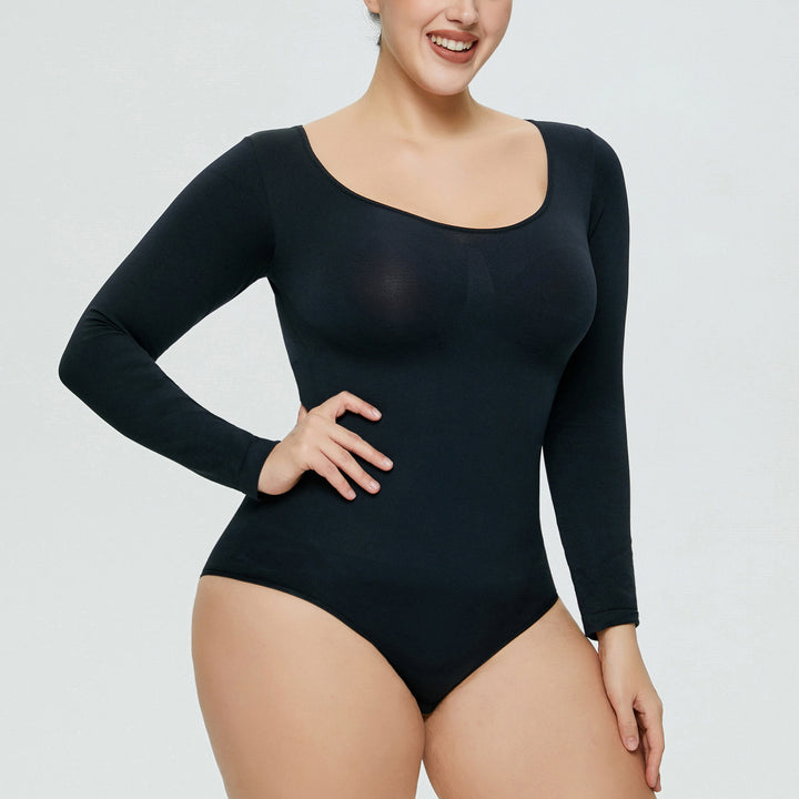One-piece Bottoming Shirt Long-sleeved Corset