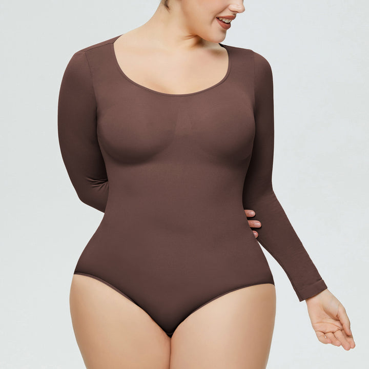 One-piece Bottoming Shirt Long-sleeved Corset