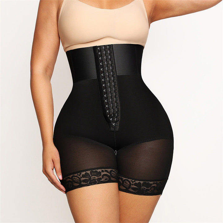 Shapewear high-cut shorts with bum lift and tummy support