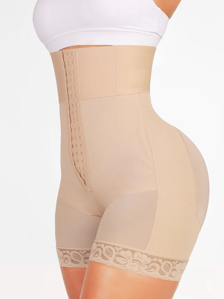 Shapewear high-cut shorts with bum lift and tummy support